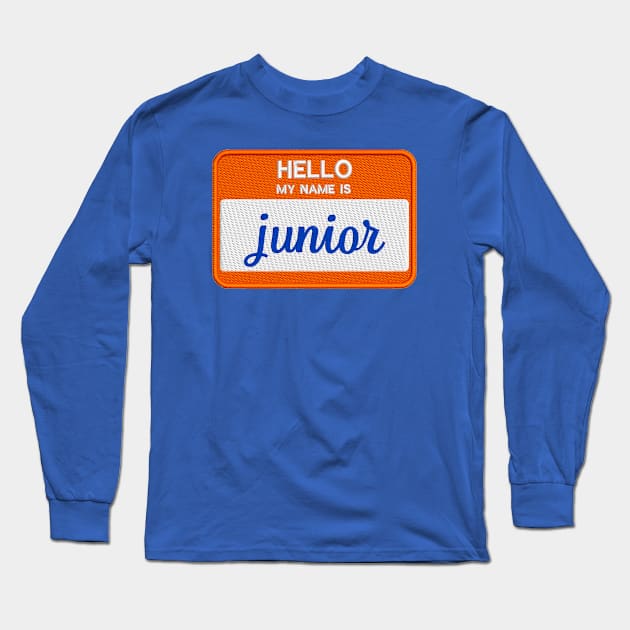 hello junior Long Sleeve T-Shirt by mystudiocreate